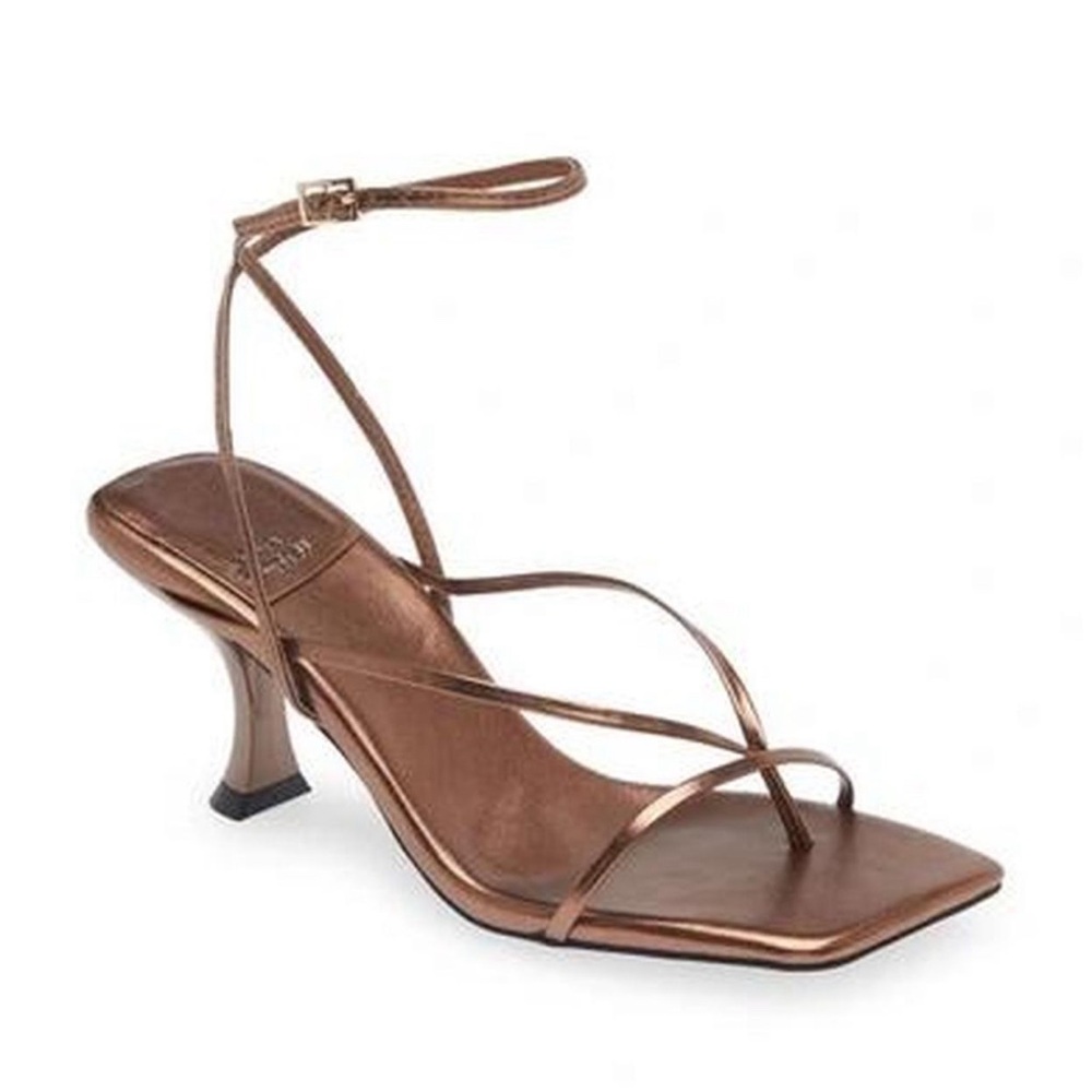 JEFFREY CAMPBELL Fluxx Sandal Mint green kitten heel y2k vibrant sandals 8
